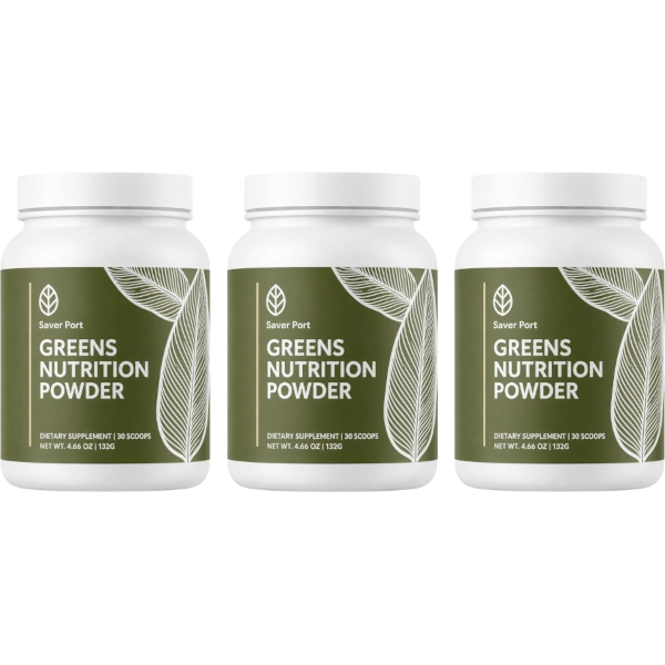 Saver Port 3 Greens Nutrition Powder