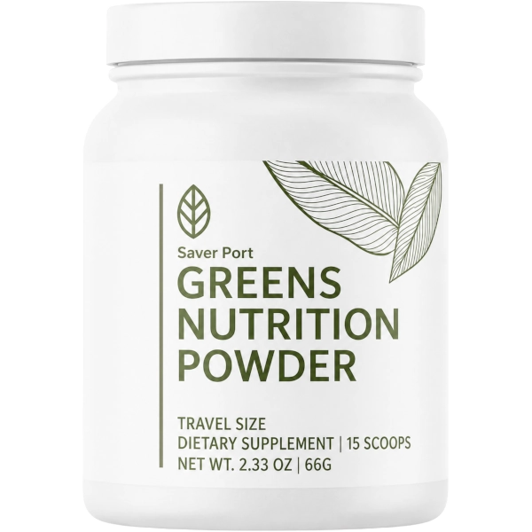 Saver Port 1 Travel Size Greens Nutrition Powder